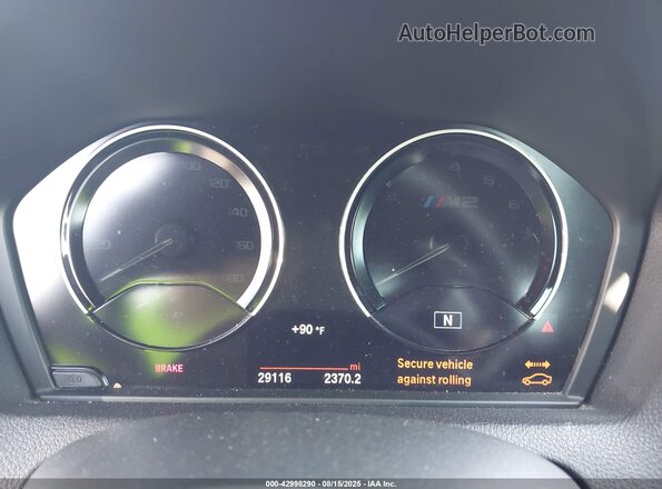 WBS2U7C00L7F99474 2020 BMW M2 Black 