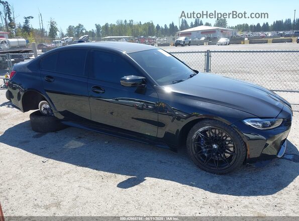 WBS33AY07MFK73995 2021 BMW M3 Black 