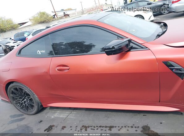 WBS33AZ00PCL82612 2023 BMW M4 Orange Vista interior de 360 grados