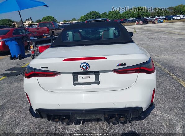 WBS33BA03PCL58483 2023 BMW M4 White 