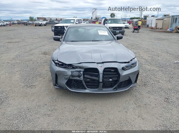 WBS43AZ04PCM51077 2023 BMW M4 Серый Вид щитка приборов