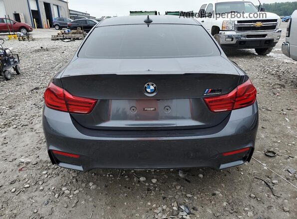 WBS4Y9C53JAC86729 2018 BMW M4 Gray Вид ззаду