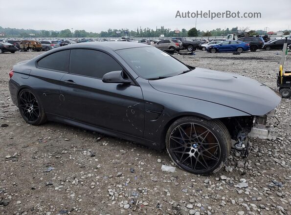WBS4Y9C53JAC86729 2018 BMW M4 Gray Передня права чверть