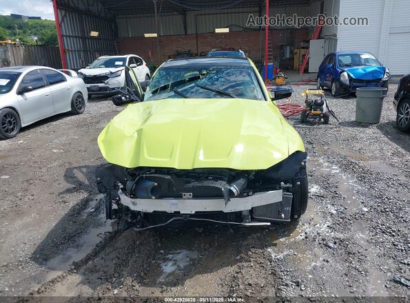 WBS53AY01PFP75205 2023 BMW M3 Green Սարքավորումների վահանակի տեսք