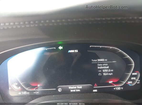 WBS83CH00PCL81205 2023 BMW M5 Black Widok wnętrza 360 stopni