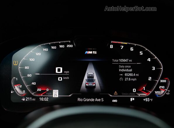 WBS83CH0XMCF63XXX 2021 BMW M5 Blue 