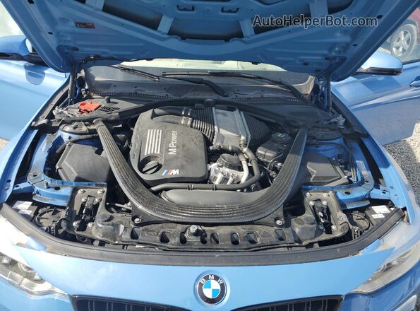 WBS8M9C58G5D30416 2016 BMW M3 Blue Vista interior trasera