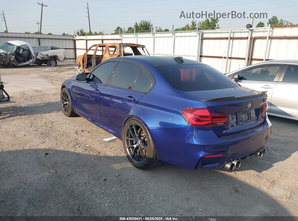 WBS8M9C59J5L00295 2018 BMW M3 Blue 
