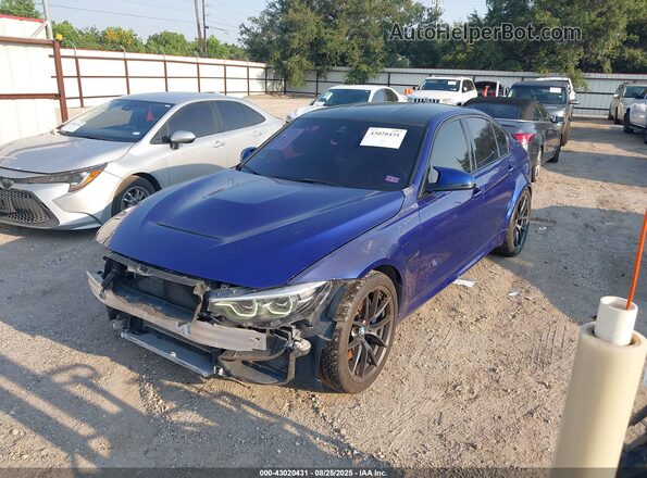 WBS8M9C59J5L00295 2018 BMW M3 Blue 