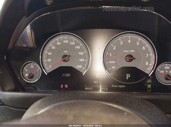 WBS8M9C59J5L00295 2018 BMW M3 Blue 