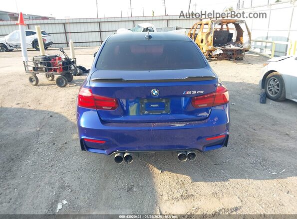 WBS8M9C59J5L00295 2018 BMW M3 Blue 