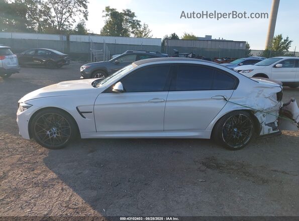WBS8M9C5XJ5L71702 2018 BMW M3 White 360 interior view