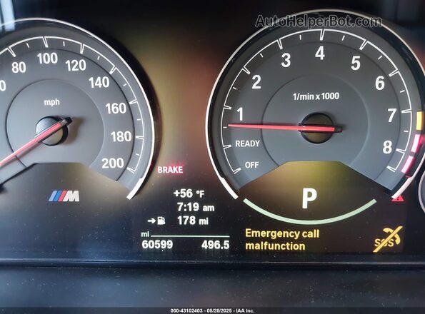 WBS8M9C5XJ5L71702 2018 BMW M3 White 