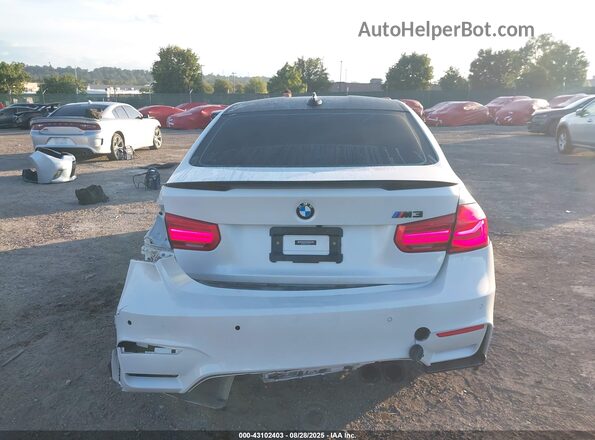 WBS8M9C5XJ5L71702 2018 BMW M3 White 