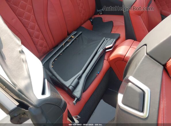 WBSDZ0C02LCD60498 2020 BMW M8 White Вид наклейки з VIN-кодом