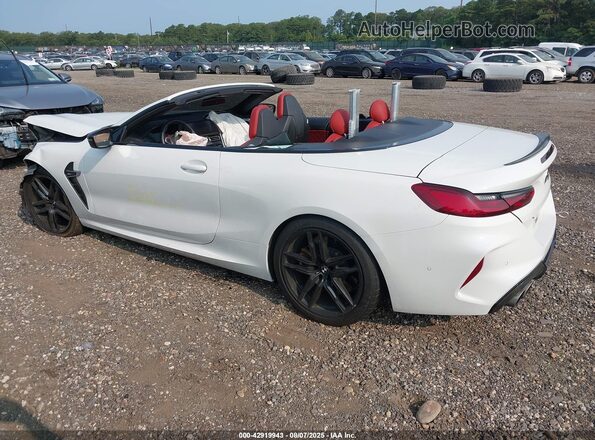 WBSDZ0C02LCD60498 2020 BMW M8 White Задня ліва чверть