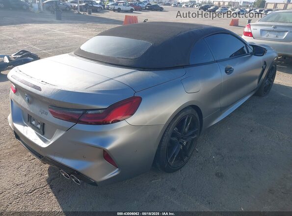 WBSDZ0C0XLCD43545 2020 BMW M8 Gray Rear right