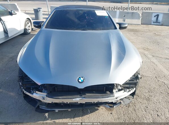 WBSDZ0C0XLCD43545 2020 BMW M8 Gray Rear interior view