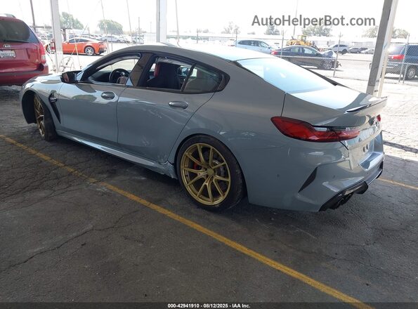 WBSGV0C02RCR33771 2024 BMW M8 Серый Задняя левая четверть