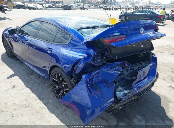 WBSGV0C08PCM46037 2023 BMW M8 Синий Задняя левая четверть