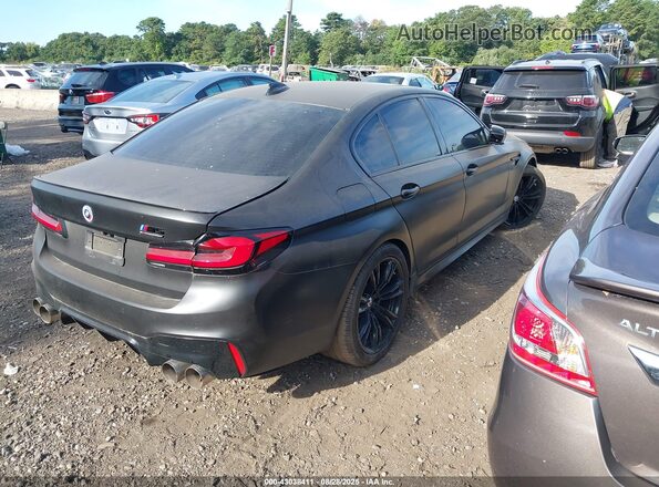 WBSJF0C50JB282164 2018 BMW M5 Черный Задняя правая четверть
