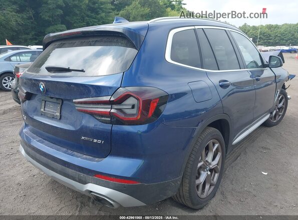 WBX57DP08RN297326 2024 BMW X3 Blue Հետևի աջ