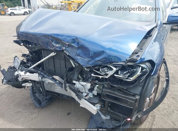 WBX57DP08RN297326 2024 BMW X3 Blue Դիմացի տեսք