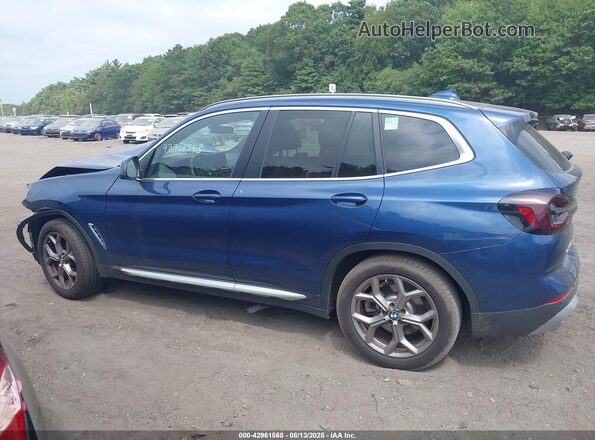 WBX57DP08RN297326 2024 BMW X3 Blue Սալոնի 360 աստիճան տեսք