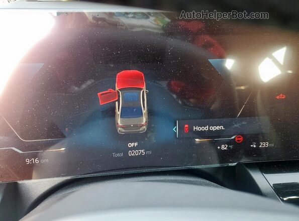 WBY13HG09SCT34897 2025 BMW OTHER Gray ხელსაწყოთა პანელის ხედი