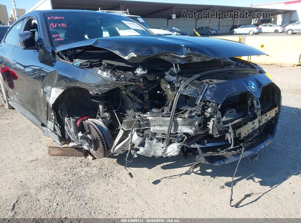 WBY33AW09RFT41259 2024 BMW I4 Black Вид спереду