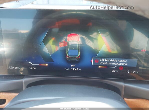 WBY43AW0XRFS25329 2024 BMW I4 Green Вид задніх сидінь