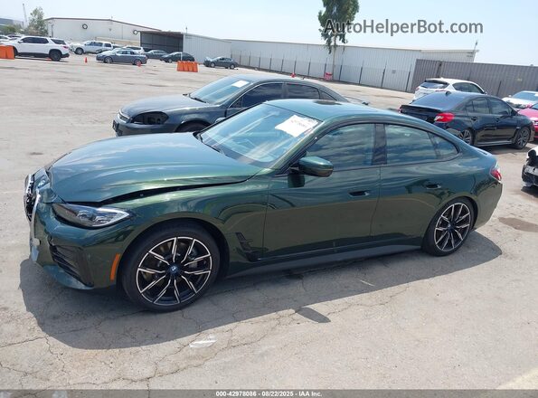 WBY43AW0XRFS25329 2024 BMW I4 Green Панорамний вид салону 360°