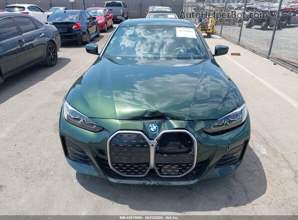 WBY43AW0XRFS25329 2024 BMW I4 Green Вид щитка приладів