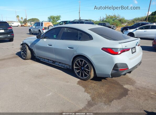 WBY43AW0XRFS73655 2024 BMW I4 Gray Trasero izquierdo