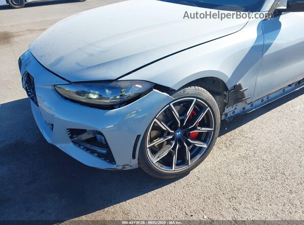 WBY43AW0XRFS73655 2024 BMW I4 Gray Vista frontal
