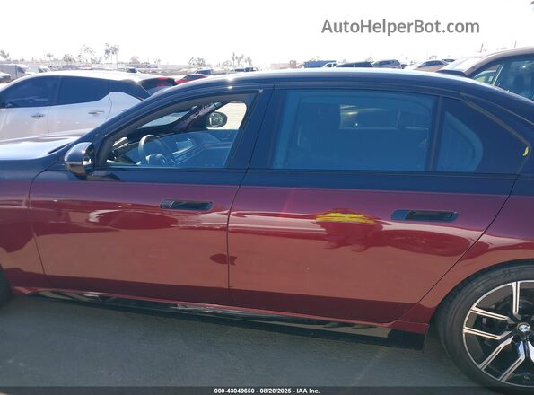 WBY53EJ06PCN85571 2023 BMW OTHER Красный Панорамный вид салона 360°