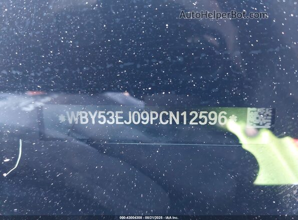 WBY53EJ09PCN12596 2023 BMW OTHER Dark Blue ძრავის განყოფილების ხედი