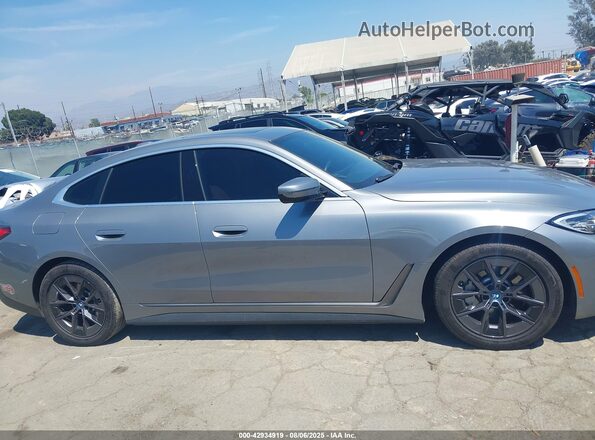 WBY73AW08PFP84033 2023 BMW I4 Gray Vista interior trasera
