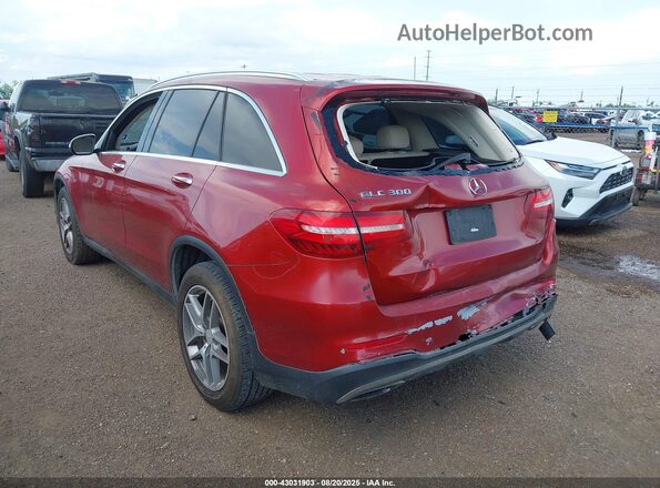 WDC0G4JB4HF121443 2017 MERCEDES-BENZ GLC 300 Red 