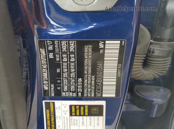 WDC0G4JBXJV015641 2018 MERCEDES-BENZ GLC-CLASS Blue 