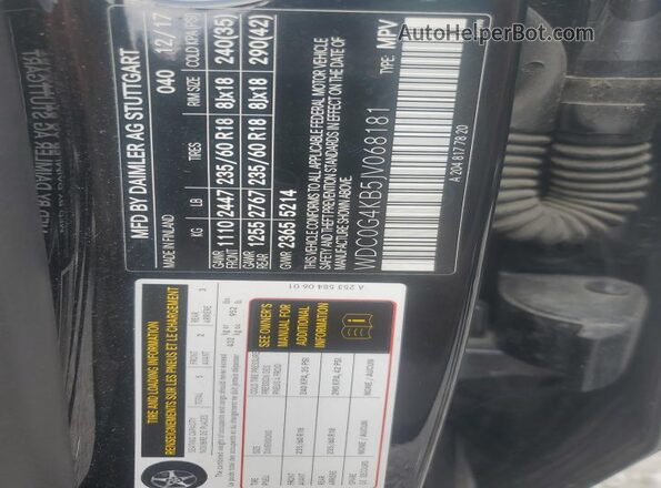 WDC0G4KB5JV068181 2018 MERCEDES-BENZ GLC-CLASS Black 