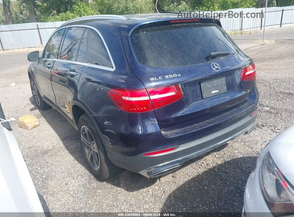 WDC0G5EB9KF590602 2019 MERCEDES-BENZ GLC 350E Blue Задня ліва чверть