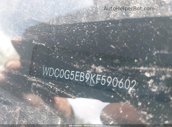 WDC0G5EB9KF590602 2019 MERCEDES-BENZ GLC 350E Blue Вид підкапотного простору