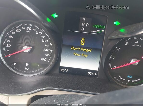 WDC0G5EB9KF590602 2019 MERCEDES-BENZ GLC 350E Blue Вид задніх сидінь