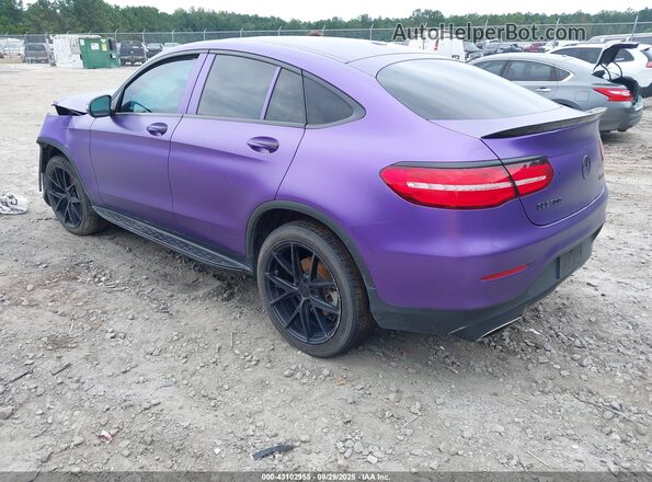 WDC0J4KB4HF196319 2017 MERCEDES-BENZ GLC 300 COUPE Purple უკანა მარცხენა