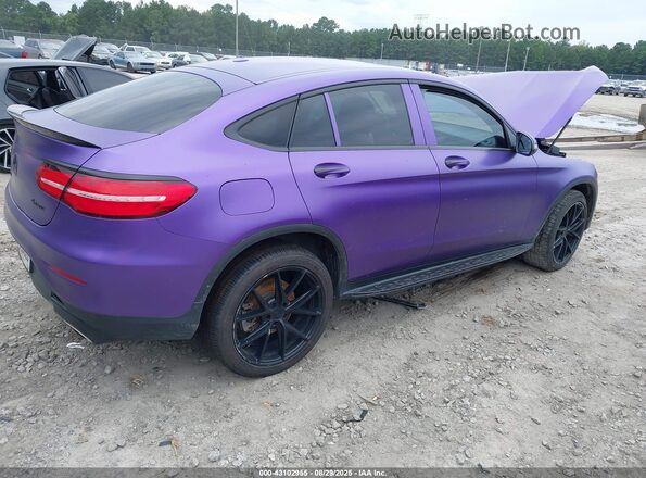 WDC0J4KB4HF196319 2017 MERCEDES-BENZ GLC 300 COUPE Purple უკანა მარჯვენა