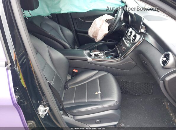 WDC0J4KB4HF196319 2017 MERCEDES-BENZ GLC 300 COUPE Purple წინა სალონის ხედი