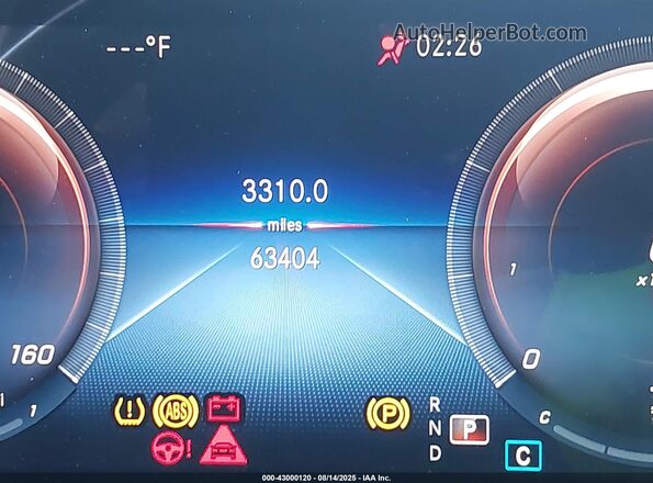 WDC4M4HBXLW007052 2020 MERCEDES-BENZ GLB-CLASS Gray 