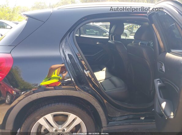 WDCTG4EB0JJ449016 2018 MERCEDES-BENZ GLA 250 Black Vista de la etiqueta del VIN