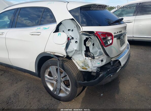 WDCTG4GB2KU019078 2019 MERCEDES-BENZ GLA 250 White Widok z przodu